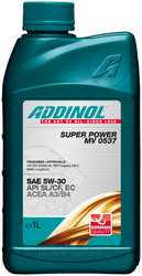     Subaru  Suzuki   Addinol Super Power MV 0537 5W-30, 1  |  4014766071064