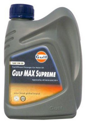     Subaru  Suzuki   Gulf Max Supreme SAE 5W-30 (1)  |  8717154958942