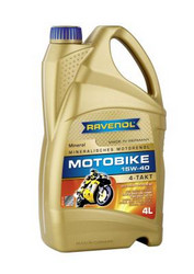     Subaru  Suzuki   Ravenol Motobike 4-T Mineral 15W-40  |  4014835731394