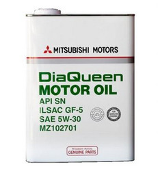     Subaru  Suzuki   Mitsubishi Dia Queen Motor Oil SAE 5W-30 API SN/GF-5 (4)  |  MZ102701