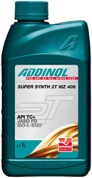 Купить моторное масло для Subaru и Suzuki в Екатеринбурге Addinol Super Synth 2T MZ 408, 1л Синтетическое | Артикул 4014766070968