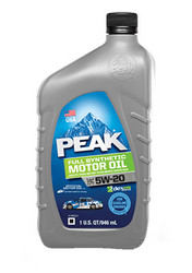     Subaru  Suzuki   Peak Full Synthetic Motor Oil 5W-20 (0,946)  |  P2MS576