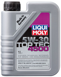     Subaru  Suzuki   Liqui moly Top Tec 4500 SAE 5W-30 Hc- |  3724