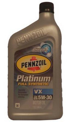     Subaru  Suzuki   Pennzoil Platinum VX 5W30  |  071611000499