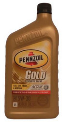     Subaru  Suzuki   Pennzoil Gold SAE Synthetic Blend Motor Oil 5W-30  |  071611900690