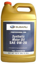     Subaru  Suzuki   Subaru Synthetic Oil 0W-20  |  SOA868V9305