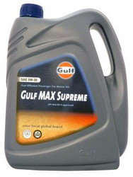     Subaru  Suzuki   Gulf MAX Supreme 5W-30  |  8717154958959