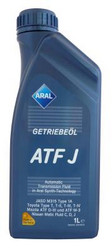 Масло АКПП и жидкости ГУР SUBARU SUZUKI: Aral  Getriebeoel ATF J , Синтетическое | Артикул 4003116566381